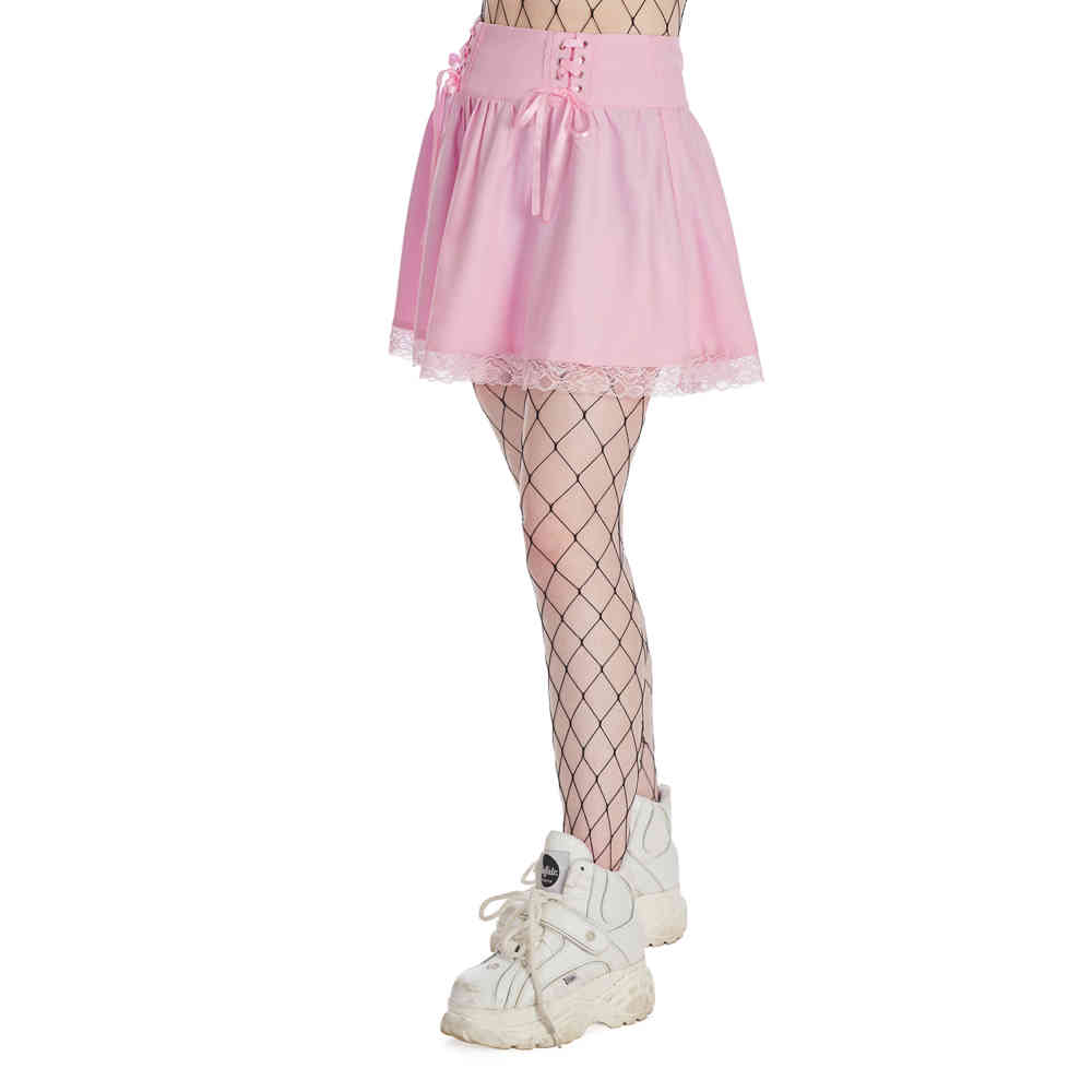 Banned - Sakura Korte rok - Roze